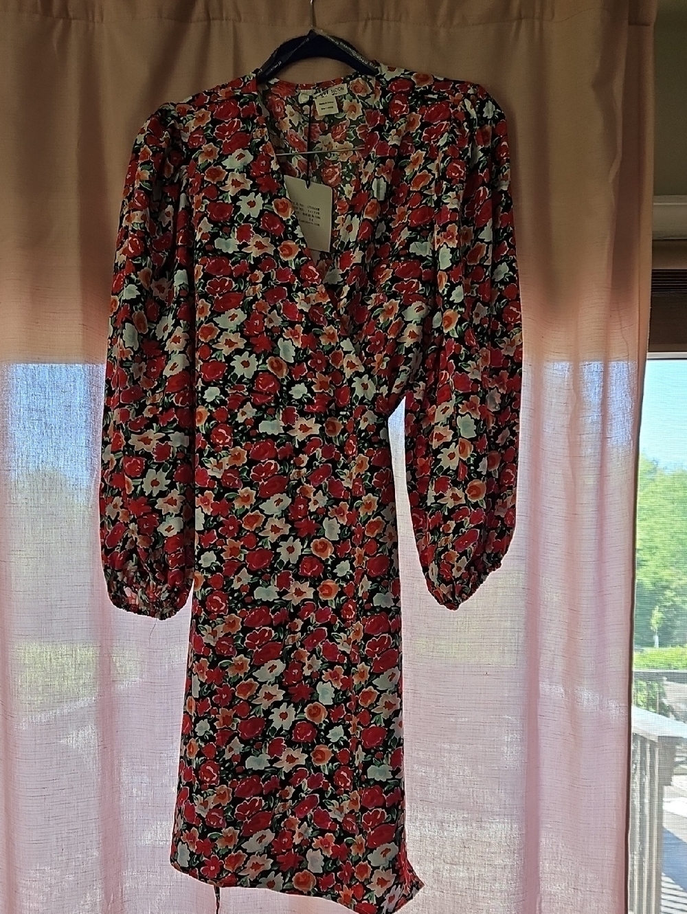 Glamorous Bloom Floral Wrap Dress